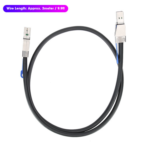 H0503 Data Cable Computer Case Server SFF8644 to HD-8644 Mini Serial Attached SCSI Switch(3 mètres )