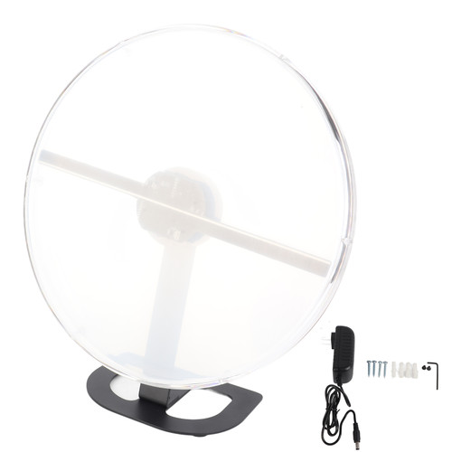 32cm Advertising Display 3D Hologram Fan Built In 16G Memory Card for Shops Bars  100‑240V