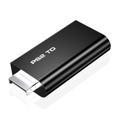 for PS2 to HD Multimedia Interface Converter 1080P Plug and Play for PS2 Converter Adapter for HD TVs Monitors Projectors