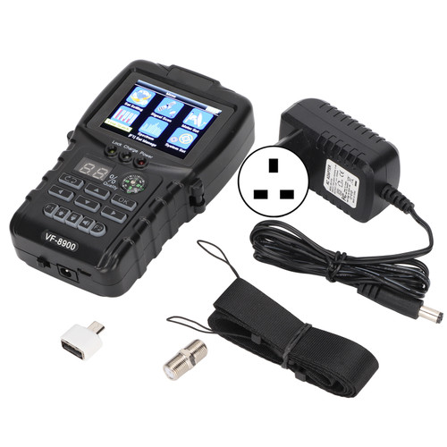 2.4 Inch Digital HD Signal Finder DVB S2 DVB S Satellite Signal Finder with Flashlight and Compass AC