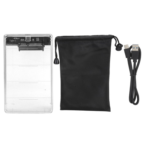 Hard Disk Case 2.5 Inch TypeC to Sata Mobile 3.1 HighSpeed Computer Hard Drive Enclosures for SSD HDD SATA To USB