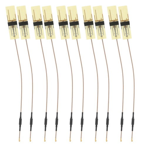 10Pcs IPX Antenna 2.4G Wireless Mini PCI PCI-E WiFi Bluetooth Built in Signal Transmission(17cm )
