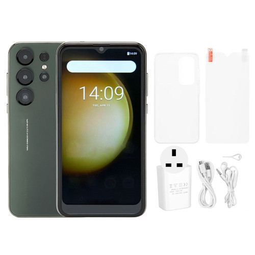 Smartphone 6.1 Inch HD Drop Screen 4GB RAM 32GB ROM 5MP and 8MP Camera Face Recognition Ultra Thin Mobile Phone for Android 10.1
