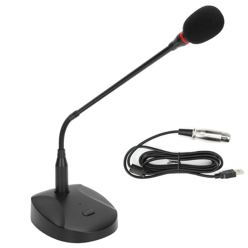 USB Desktop Conference Microphone High Sensitivity Broadcast Lecture Microphone