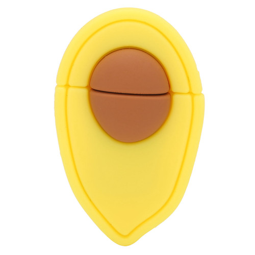 Flash Disk Portable Cute Crtoon AvocadoShaped 2.0 USB Thumb Memory Stick for Information Storage Gift(128GB )