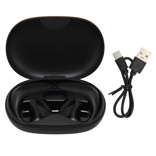 Bluetooth Translator Headphones 144 Languages Stereo Translation Earphone with Charging Case for Android for IOS Black