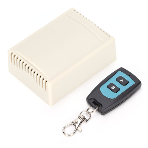 Wireless Remote Control Switch Anti Interference 2 Channel Relay Remote Control Switch for Homes and Industries