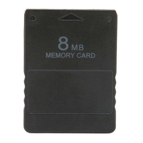 Game Console Memory Card 2 in 1 Plug and Play Stable Memory Card for PS2 Game Console8MB