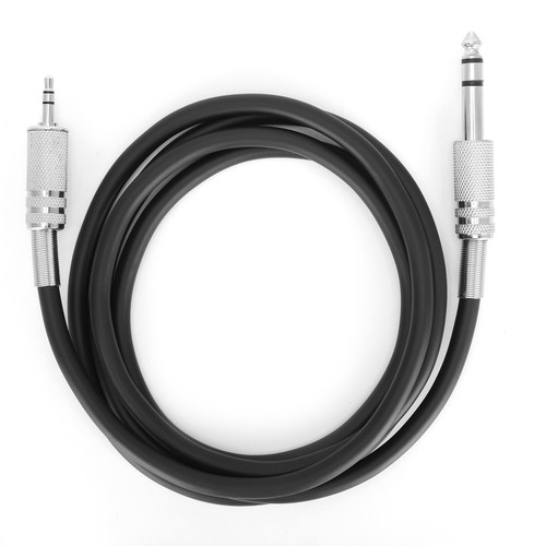 Audio Cable 3.5mm (1/8 Inch) Male to 6.35mm (1/4 Inch) Male TRS Stereo Audio Adapter CableBlack 3m / 9.8ft