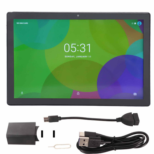 10.1 Inch Tablet for Android 13.0 RAM 8GB ROM 128GB 8 Core CPU 8MP 16MP Dual Camera 8800mAh 2560X1600 Tablet 100‑240V Black US Plug