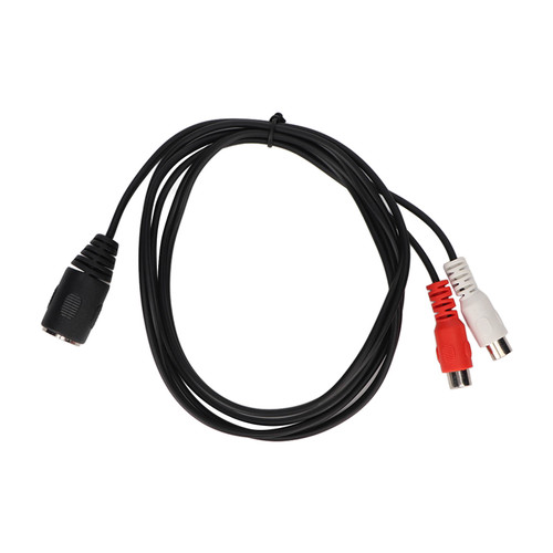 DIN 7 PIN to 2 RCA Cable DIN 7PIN Female to 2RCA Female Y Splitter Cable for Electronic Piano Sound Equipment 4.9ft