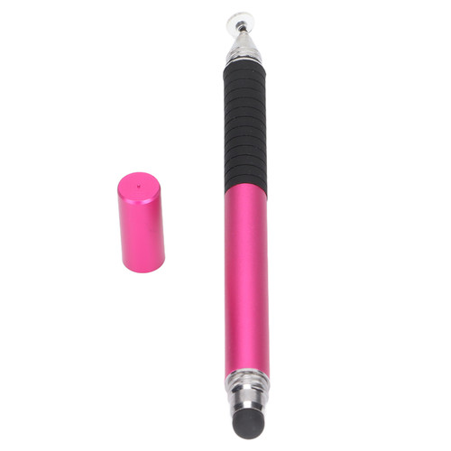 Stylus High Accuracy High Sensitivity Comfortable Grip Pen Shape Design Capacitive StylusRose Red