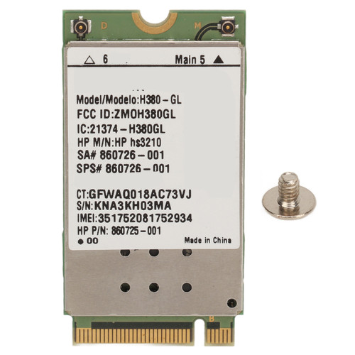 H380 GL HSPA+ M.2 Mobile Module for HP for ZBook 17 15 15u for EliteBook 840 820 G4 G3 for HP Hs3210