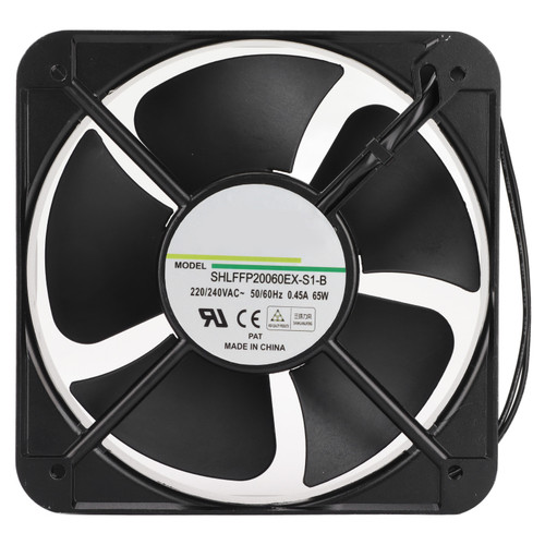 Cooling Fan 200mm Double Ball Bearing Industrial Cooling Fan for Chassis Ventilation Machinery Power Supplies 220/240V