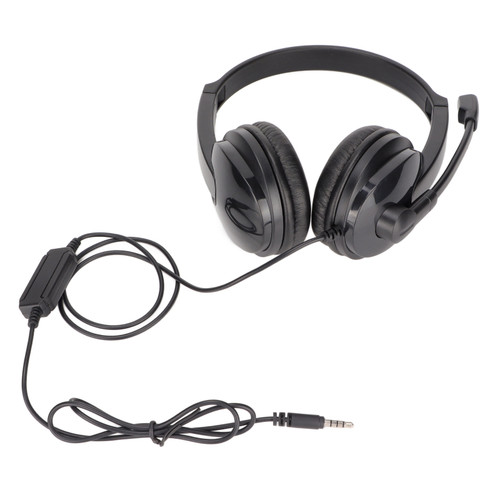 PC‑3033 Gaming Headset Soft Earmuffs Multifunctional 3.5mm Surround Stereo Gaming Headphones for PC Laptop