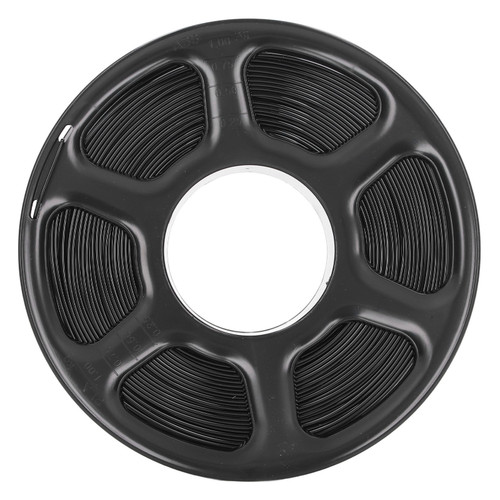 3D Printer Filament 1.75mm 2.2lbs Net Weight 220 to 250 Celsius Pure Color PETG Filament for Refilling Replacement Black