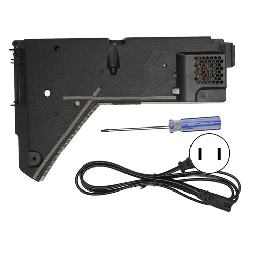 ADP 400DR Power Supply Replacement Portable Internal Power Source with Power Cord for PS5 Game Console 100‑127V 200‑240V US Plug