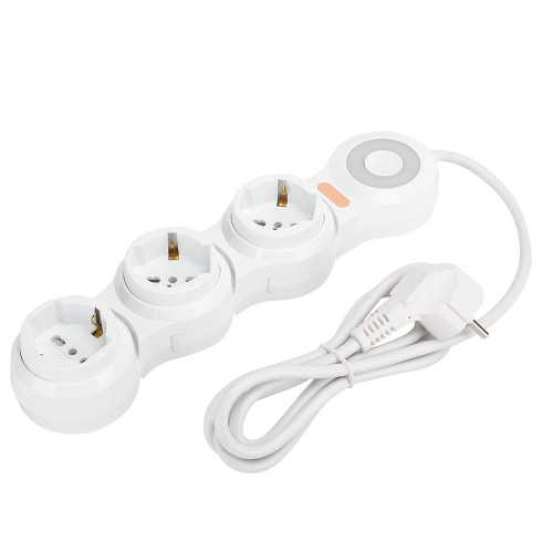 Power Strip Deformation 3 Concave Jack 10A Electrical Accessories