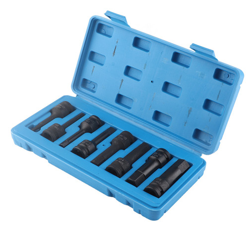 8Pcs 1/2" Inch Drive Air Allen Hex Key Bit Socket Set H5‑H19