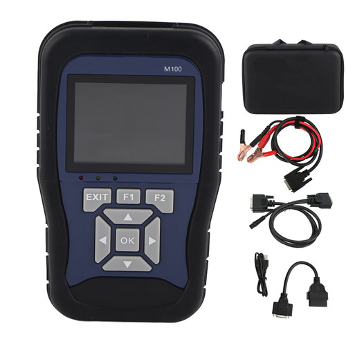 12V Motorcycle Scanner Codes Reader Battery Tester Intelligent Dual System Handheld Diagnostic Tool