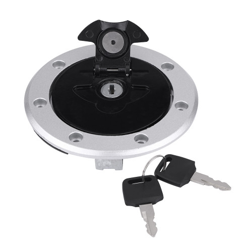 Car Fuel Gas Cap Tank Cover with 2 Keys for Kawasaki ZXR750 ZX-11 ZZR1100 ZX1100  GPZ1100
