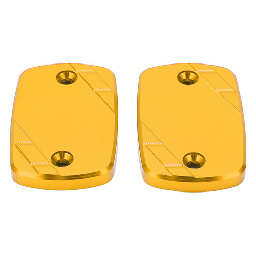 Front Brake Cylinder Fluid Reservoir Cover Cap Replacement for Yamaha XMAX 125 250 300 400Gold