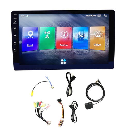 9 Inch Touchscreen Car Stereo 2K HD GPS Navigation Radio Player with Hands Free Calling Bluetooth Music Universal for Cars 6+128G