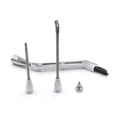 Aluminum Column Shifter Lever Turn Signal Hazard Boots Tilt Replacement for GM Column 1967 to 1994 Chevrolet Buick Oldsmobile Pontiac and Cadillac