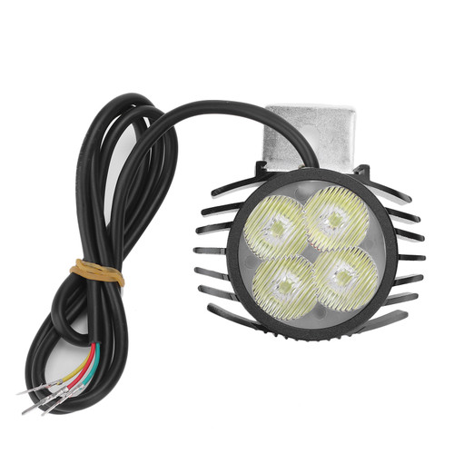 Motorcycle LED Headlight Front Head Lamp IP65 Waterproof 1000LM for ATV UTV Scooter