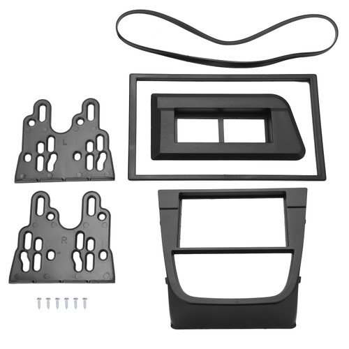 2DIN Car Stereo Frame Dashboard Panel Fascia Wear Proof Replacement for Saveiro 2009+