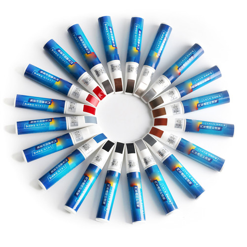Car Paint Repair Pen Coating Scratch Remover 12ml Blue Applicator Professional Tool