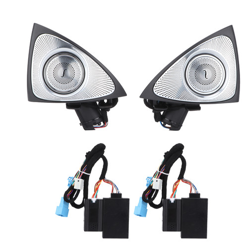 64 Color 3D Rotating Tweeter with LED Ambient Lighting Replacement for MercedesBenz EClass W213 20172021