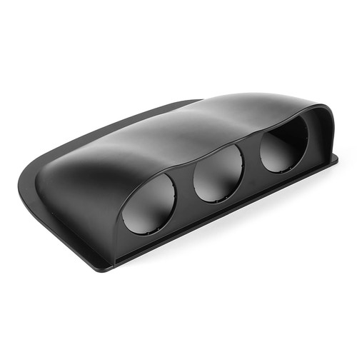 2in Triple Dash Gauge Pod 3 Hole Dashboard Meter Mount Bracket Universal Auto AccessoryBlack