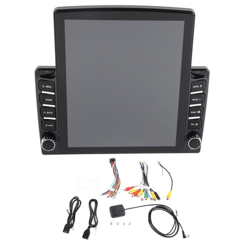 9.7 Inch Vertical Screen Car GPS Navigation and Wifi Internet Multimedia Radio Car Multimedia Center Compatible for Android System