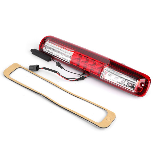 LED High Mount Third Brake Light Rear Lamp Fit for Chevy Silverado 1500/2500/3500 99-06Red and White