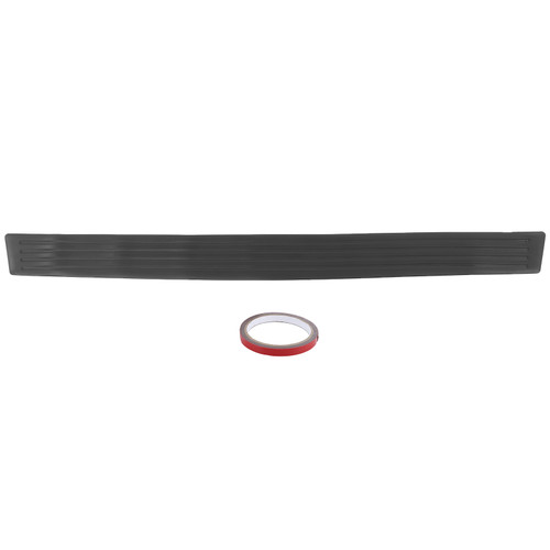 Universal Car Trunk Rear Bumper Guard Strip PVC Trunk Door Trim Cover Protector Black90 x 8cm