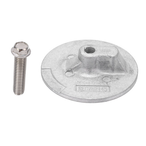 Anode Flat Trim Tab Plate 76214Q5 Aluminium Plate Kit for Mariner 35‑300HP Force 90 120HP Mercruiser Alpha Bravo