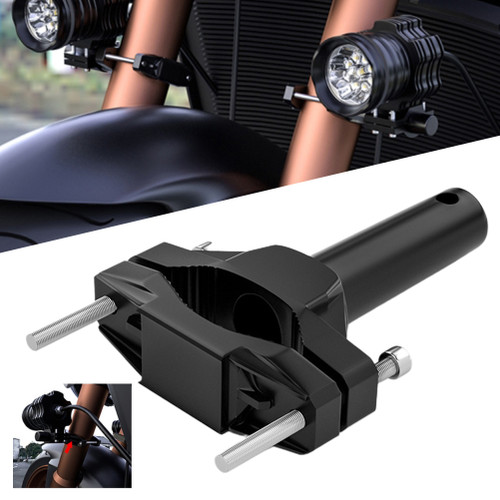 1PCS Universal Motorcycle Bumper Mount Bracket Motorcycle Headlight Mount Brackets Wearable Fixed Bracket Extension Bracket