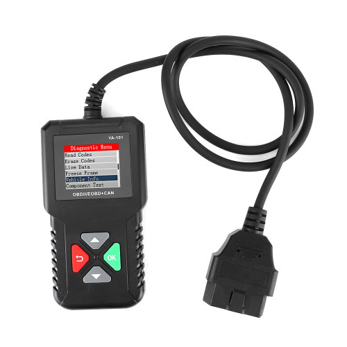 OBDII/EOBD Scanner Fault Code Reader Automotive Diagnostic Detector Scan Tool YA101