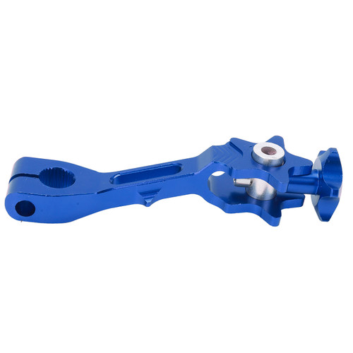 125x27mm/4.92x1.06in Rear Brake Rocker Arm Wearproof Aluminium Alloy Motorcycle AccessoryBlue
