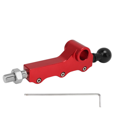 Car Gear Shift Lever Aluminium Alloy with Hex Wrench Replacement for Subaru WRX 2008‑2013Red