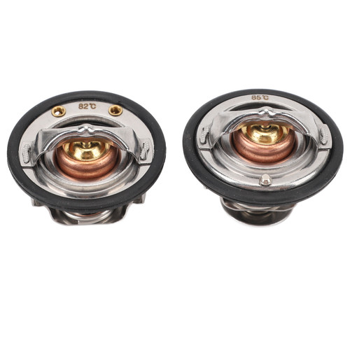 Engine Coolant Thermostat Kit 97241129 Front Rear 185°F 180°F Thermostat for Express 3500 Van 2500 HD 3500 V8