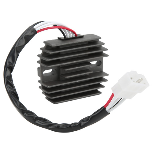 Motorcycle Voltage Rectifier 12V Aluminium Alloy Volt Regulator Replacement for Suzuki LT4WD LTF4WD Quadrunner