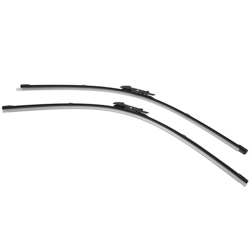 Pair Front Windscreen Wiper Blades 61610431438 24in 23in/61cm 58cm Replacement for 5 Series 525i N52 E60 20042007