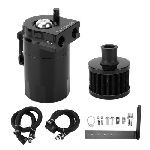 Passenger Side Oil Water Separator Replacement for F150 5.0L 6.2L 3.5EB 2.7EB 2011‑2021Black