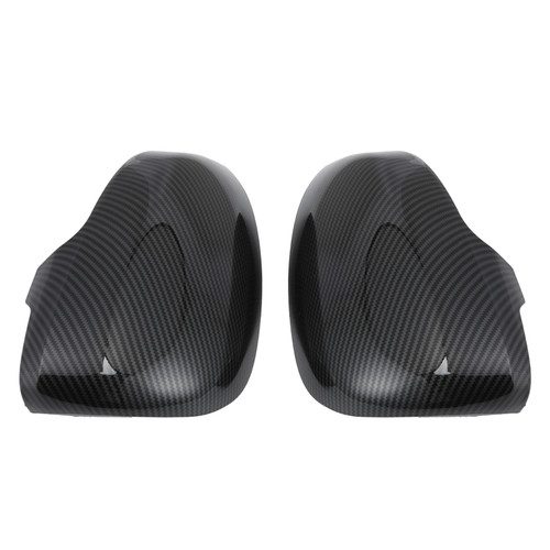 2pcs Rearview Side Mirror Cover Cap Housing Carbon Fiber Style Fit for Prius 30/Wish/Reiz