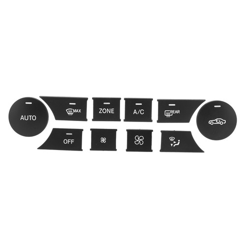 Air Condition Button Air Volume Adjustment Button Replacement for Mercedes Benz W204 CLS Matte