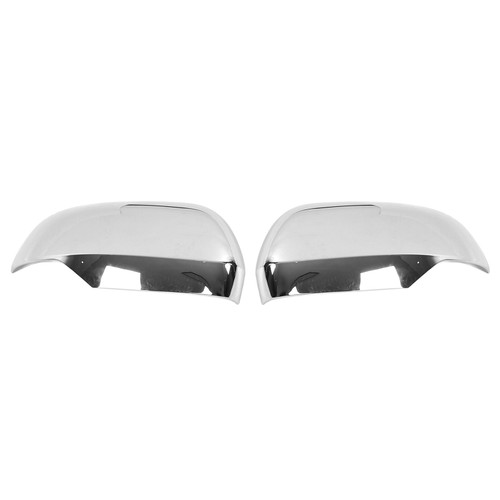 2pcs Side Rearview Mirror Cover Trim Replacement for Mitsubishi Pajero Sport/Montero Sport/Shogun Sport 2017‑2021Electroplate Style