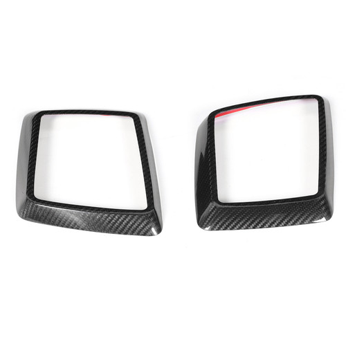 Carbon Fiber Hood Turn Signal Trim Fit for Mercedes Benz W463A W464 G CLASS 2018-2020