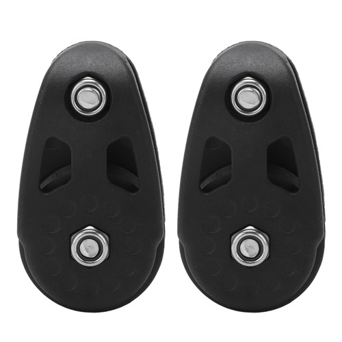 2 Pcs Kayak Pulley Heavy Duty Nylon Sturdy UV Resistance Marine Pulley Block Sheave for Ship Yacht Canoe